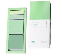 Sticky Note Set Graduated Tone for Students Supplies Smooth to Tear and Friendly Paper Indexing Tabs 1 Box Colorful Memo Pads