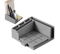 Sticky Note Stencil, Portable Long Lasting Template Holder for Sticky Notes, Creative Writing and Drawing Tool for Family Men Women School Home Office Desk Use, Reusable Daily Planning Accessory