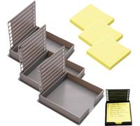 Sticky Note Stencil Template with Sticky Note, Sticky Note Holder with Stencil, Post It Note Template, Sticky Note Line Stencil for3x3 Notes