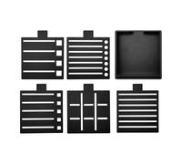 Sticky Note Stencil with Base and Templates for Memo Notes Sticky Note Template
