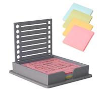 Sticky Note Stencil with Sticky Note, to-Do List Organizer, Post It Note Template Box for Office, School, Home, and Planning