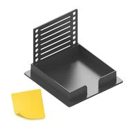 Sticky Note Stenciland Holder,to-Do List Organizer,Lined 3x3 to-Do List Template Memo Pad,for Office,School,Home and Planning,Without Sticky Notes,Black