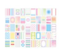 Sticky Note Thick Paper Notepads with Lines Strong Stickiness Notes Pad for Daily Planning Note Boards Multicolor Lined Notepads