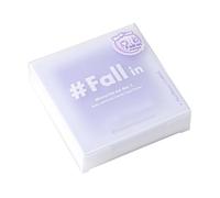 Sticky Note Translucent Note Pad Gradient Color Paper Memo Pad Adhesive Paper for School Suplies Journal