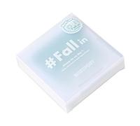 Sticky Note Translucent Note Pad Pocket Memo Pad 7x7cm Adheive Note Paper for Writing Journaling School Office Supplies