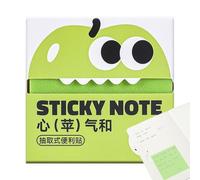 Sticky Notes 3x3 80 Sheets Smooth Writing Stationery | Sticky Note School Supplies for Office School Classroom Dorm Home Desk Work Study Travel Teacher Student Women Kids (Light Green)