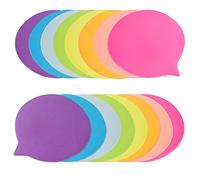 Sticky Notes, 480 Sheets Self Sticky Notes Pad, Pastel Speech Bubble Notes Pack, Shaped Bright Stick Notes, Colourful Stick Notes Tabs, Small Pads for Writing in Text Books School Office