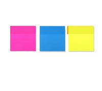 Sticky Notes 6 Pads Transparent Sticky Note,300 Pcs 3x3in,Suitable for Annotation Books,Page Markers,Index,School Study Supplies