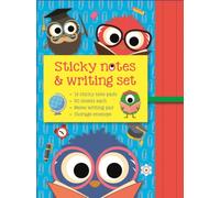Sticky Notes and Writing Set: School Monsters : Fabulous Wallet-Style Folder Containing 13 Sticky Notepads, a Tear-Off Writing Pad, and Storage Envelope.