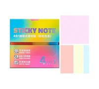 Sticky Notes Clear 4 Sizes 240 Sheets Glitter Pull Out Self-Adhesive