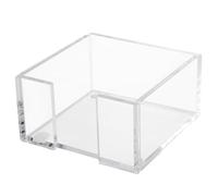 Sticky Notes Dispenser, Sticky Note Dispenser, Clear Acrylic Desktop Note Holder with Non-Slip Base for Office, Home, and Classroom Organization, Holder