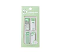 Sticky Notes Labels 120 Sheets Writable Label Page Marker Bookmarks Text Highlighter Strips Clear PET Adhesive Notes Planner Accessories