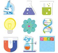 Sticky Notes Pack of 9 Sticky Notes Science Sticky Notes for Laboratory School Accessories