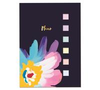 Sticky Notes Pad To Do List Memo Set with Page Marker Tabs in Case