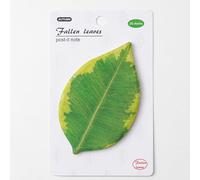 Sticky Notes Pads - Cute Easy to Stick Markers | Leaf Shaped Memory Pads for Library, Study Room, Dorm, Home Student, Teacher, Girls