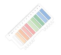 Sticky Notes - PET 200pcs Colored, Index Markers Tabs, Reading Experience Strip | Great for Document Organization, Business