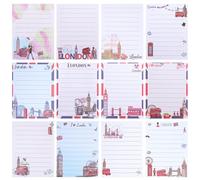 Sticky Notes Set 12-Pack 360 Sheets Post It Notes Set with London Theme Design, Post It Notes for Local Office School Campus, Souvenir Gifts from UK, Classic London Life Sticky Notes