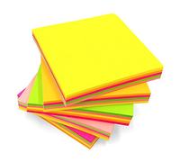 Sticky Notes | Square, Rectangle, Heart, Speech Bubble Shapes | 400 Sheets