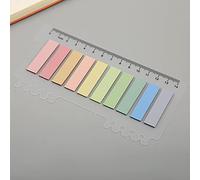 Sticky Notes, Stickers, Index Tab Flags, Adhesive Sticky Coloured Labels, 10 Colors Document Supplies, Index Tabs Page Flag, for Books, Notebook, Index Tabs
