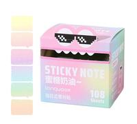 Sticky Notes | Sticky Notes for Students, Colorful Sticky Notes for School, Classroom, Planning, Study, University, Office, Home, Academic, Business and