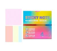 Sticky Notes Transparent 4 Sizes 240 Sheets Pull Out Self-Adhesive Glitter