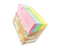Sticky Notes with Substantial Paper for Writing and File Labels | Substantial Paper Weight, Bleed-Through Resistance with Gel and Colored Pen, Clear Handwritten Note and File Label