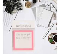 Sticky Pads,Clear Memo Pads | Self-Stick Writing Memo Notepad School Supplies for Student Office Desk Teacher Classroom Study Books Annotation Textbooks