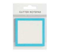 Sticky Pads - Glitter Notepads Stationery - Self-Stick Writing Memo Notepad School Supplies for Student Office Desk Teacher Classroom Study Books Annotation Textbooks