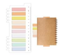 Sticky Page Markers Waterproof Text Strips | Page for Students, Teachers, Reading, Working, Books, Diary, Files, Scrapbook