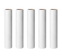 Sticky paper Sticky Roller Refill, Replaceable Roller Head Lint Roller Refill Pet Hair Roller Sticker Sticky Replacement Heads for Animal Hairs, Dust,Dander and Fluff from Floor and Furniture (5 Pack)