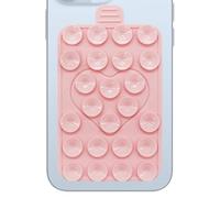 Sticky Phone Grip,Double-Sided Love Suctions Phone Case Holder | Portable Strong Suction Mobile Case, Silicon Adhesive Accessory For Women, Video Calls, Live Broadcast