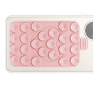 Sticky Phone Grip, Suction Cup Phone Holder, Double-Sided Love Non-Slip Mobile Phone Holder, Portable, Strong Suction Cup Mobile Phone Case, Silicone Adhesive Accessories for Women, Video Calls, Live