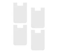 Sticky Phone Wallet,Pack of 4 Portable Credit Card Sleeves | Cellphone Accessories, ID Case Pouch, Mens Cardholder for Outdoor