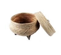 Sticky Rice Pressure Cooker Slow Cook Set Bamboo Basket Steaming Kit Recipe With Water (Size 5.5 in.)