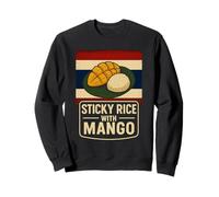 Sticky Rice With Mango Apparel Thailand Flag Thai Desert Sweatshirt