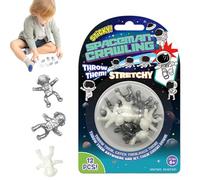 Sticky Spider Wall Toys - Flexible Prank Figures, Soft Climbing Entertainment Set | 12-Piece Fake Spider Toys Ideal Play Tricks, Games Joke Presents Relaxing Indoor Fun For Children Family Amusement