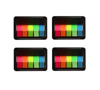 Sticky Tabs, 400Pcs Book Tabs with Base Box, 5 Colours Writable File Index Tabs, Page Markers Post it Notes Tabs for Annotating Books, Reading Notes, Notebook, Books, Classify Files