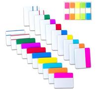 Sticky Tabs, 500 Pcs Book Tabs, Page Markers Tabs, Writable Index Tabs, Tabs for Annotating Books, Sticky Notes Tabs for Books, Page Markers for School Office