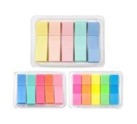Sticky Tabs, Coloured Index Tabs, Translucent Tape Flags, Transparent Writable Repositionable Markers, Notebooks Annotating Labels for Binders Bible Planner School Office Document Indexing