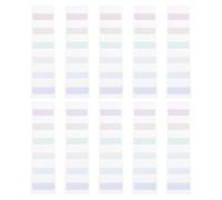 Sticky Tabs, Indexes Tabs, Book Writable and Repositionable Page Markers Labels, Colorful File Flags for Notes Clear Memo Pad