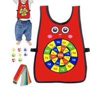Sticky Vest Ball Game - Catch And Toss Game | Washable Throw Toy for Child Youth Family Reunions Outdoor Indoor Lawn School PE Park Beach
