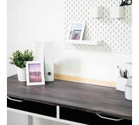 STICKYBACK DCFIX WRAP 2mX67.5cm MODERN DARK WOOD WOODGRAIN SELF ADHESIVE VINYL