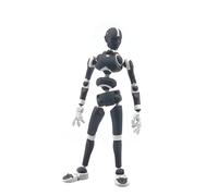 Stickybones Action Figure with Magnetic Art Figure, Sticky Bones (Dark Frosted)