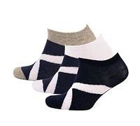 StickyRico1 3 Pack Trainer Ankle Socks, Scotland Saltire UK Size 4-7. Women's Trainer Socks