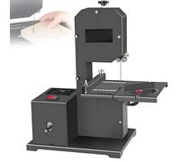 STIDEsknautic Electric Benchtop Bandsaw with 45° Tiltable Metal Work Table for Mitre Cuts,Straight Cuts,for Woodworking, Crafting and DIY,70mm Cutting Height,800W