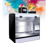 STIDEsknautic Professional Airbrush Spray Booth,Model Paint Booth,Portable Paint Spray Booth,for Cake Hobby Model Airplane Crafts Painting 50 * 58cm