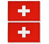 stidsds 2Pack PVC National Patch B (Switzerland)