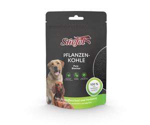 Stiefel Plant Charcoal for Dogs, 100% Pure Vegetable Charcoal for Healthy Digestion, Positive Effect on Metabolism, for Gastrointestinal Problems, Diarrhoea, Abdominal Cramps and Flatulence, 50 g