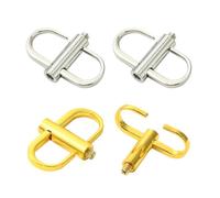 Stiesy 10 Pcs Adjustable Purse Chain Shortener Buckles Chain Links Tiny Clip to Shorten Length Alloy Bag Strap Converters for Handbags/Backpacks DIY Bag Accessories