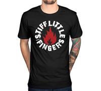 Stiff Little Fingers Punk Men T-Shirt Barbed Wire Love Jake Burns Black Black S